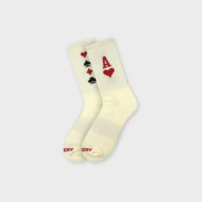 High Stakes Casino - Cream w/ Ace of Hearts