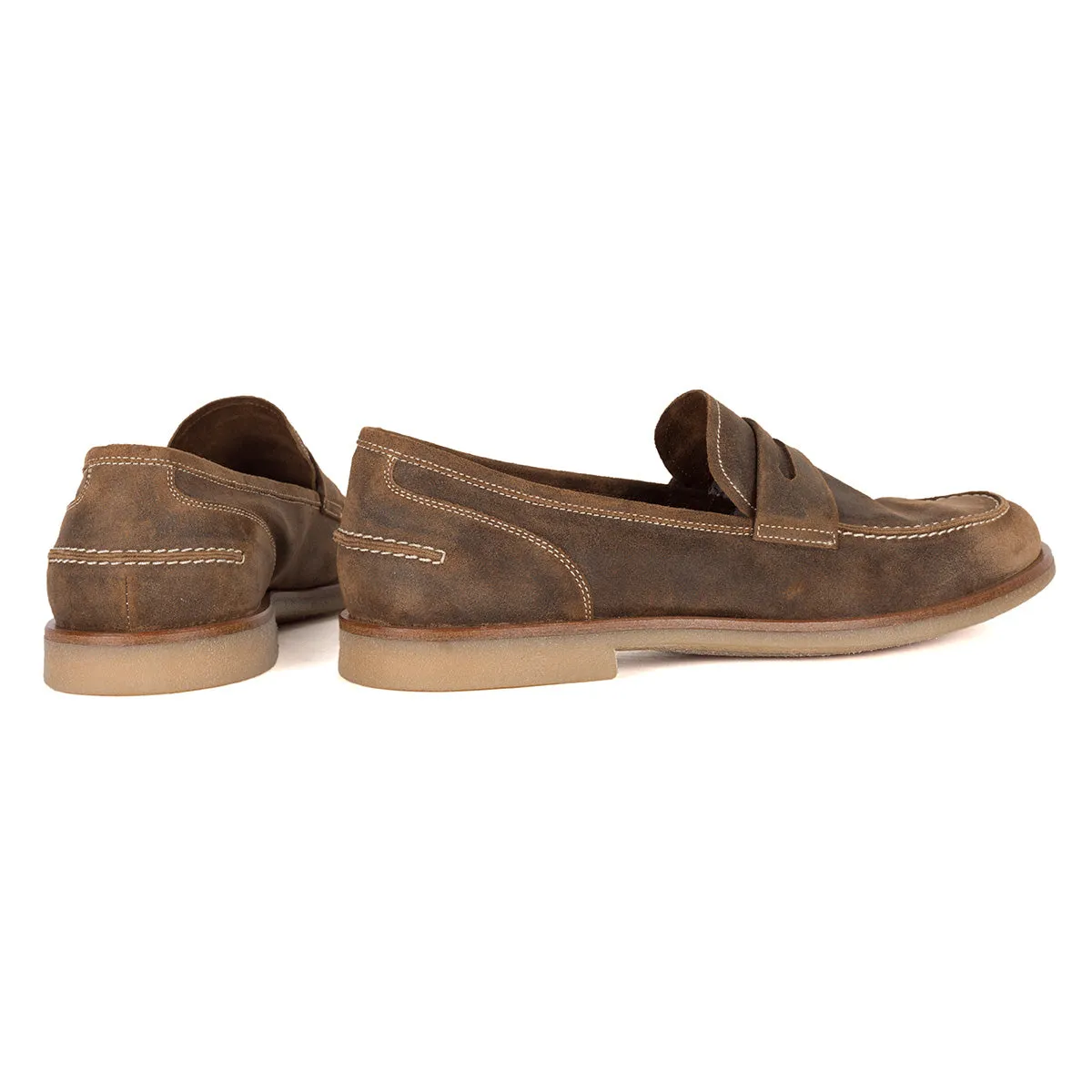 HOMER 89006<br>Antique brown loafer