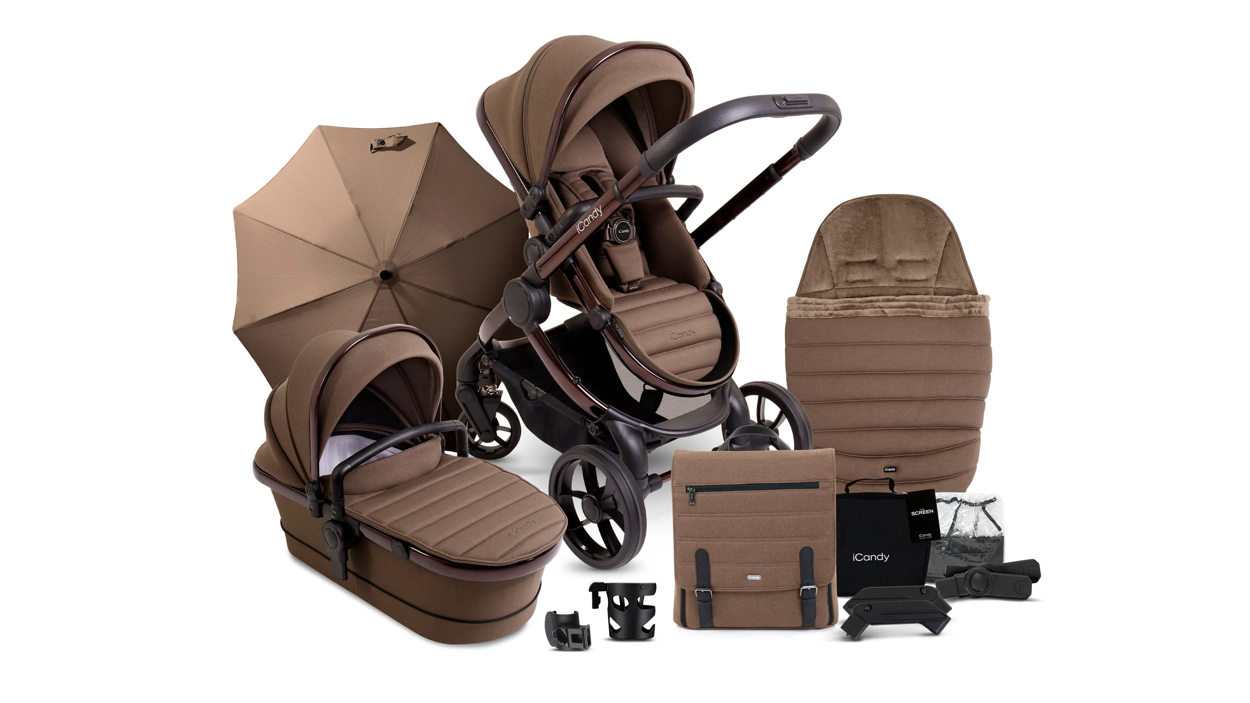 iCandy Peach 7, Pebble 360 PRO Complete Travel System Bundle - Coco