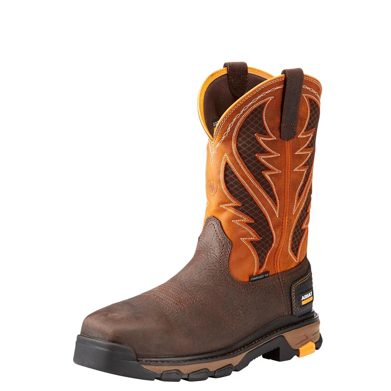 Intrepid VentTEK Composite Toe Work Boot Bruin Brown