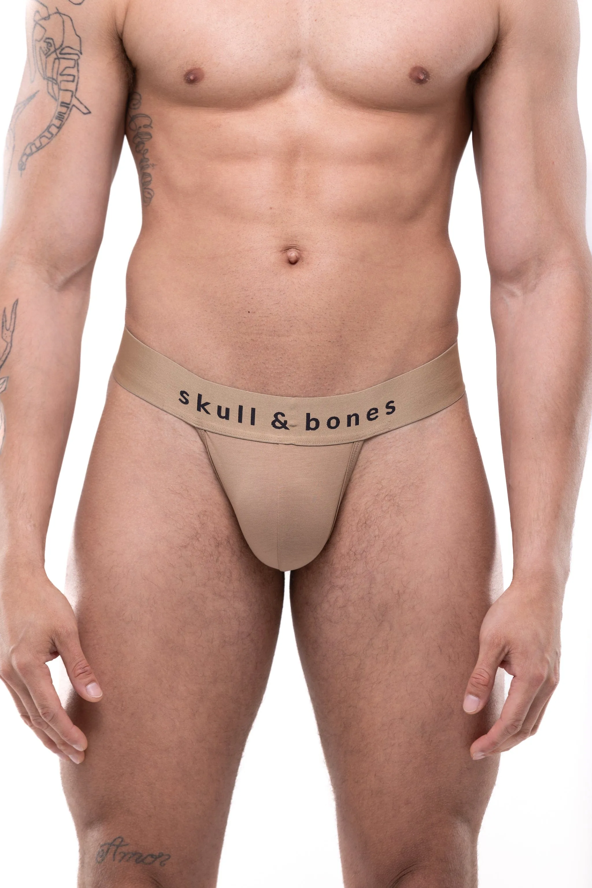 Just The Bones Thong Tan