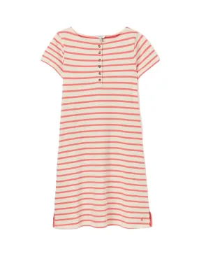 Kea Dress - Coral Stripe