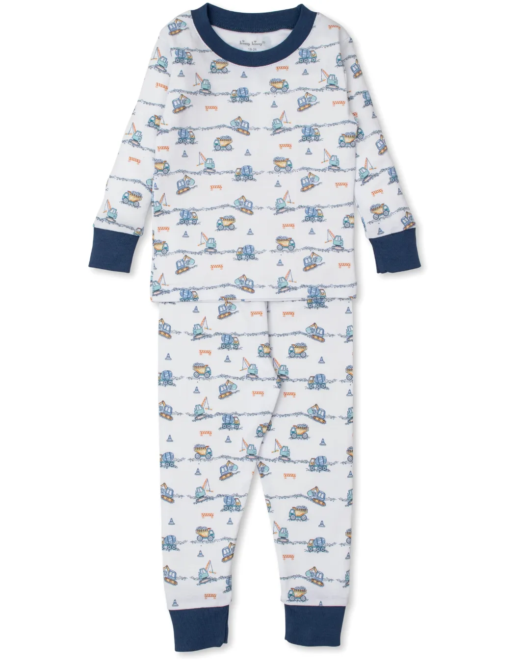 Kissy Kissy Snug Pajama Set in Construction Junction