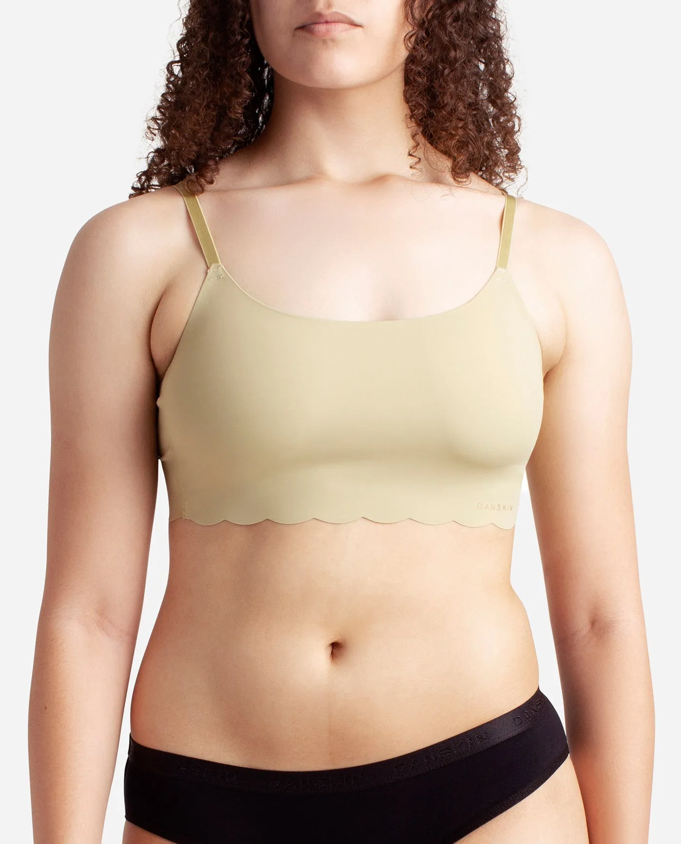 Light Camo Multi 3-Pack Laser Pullover Bra With Scallop Edge