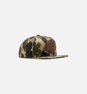 Los Angeles Lakers NBA Lux Camo Snapback Men's - Camo/Brown