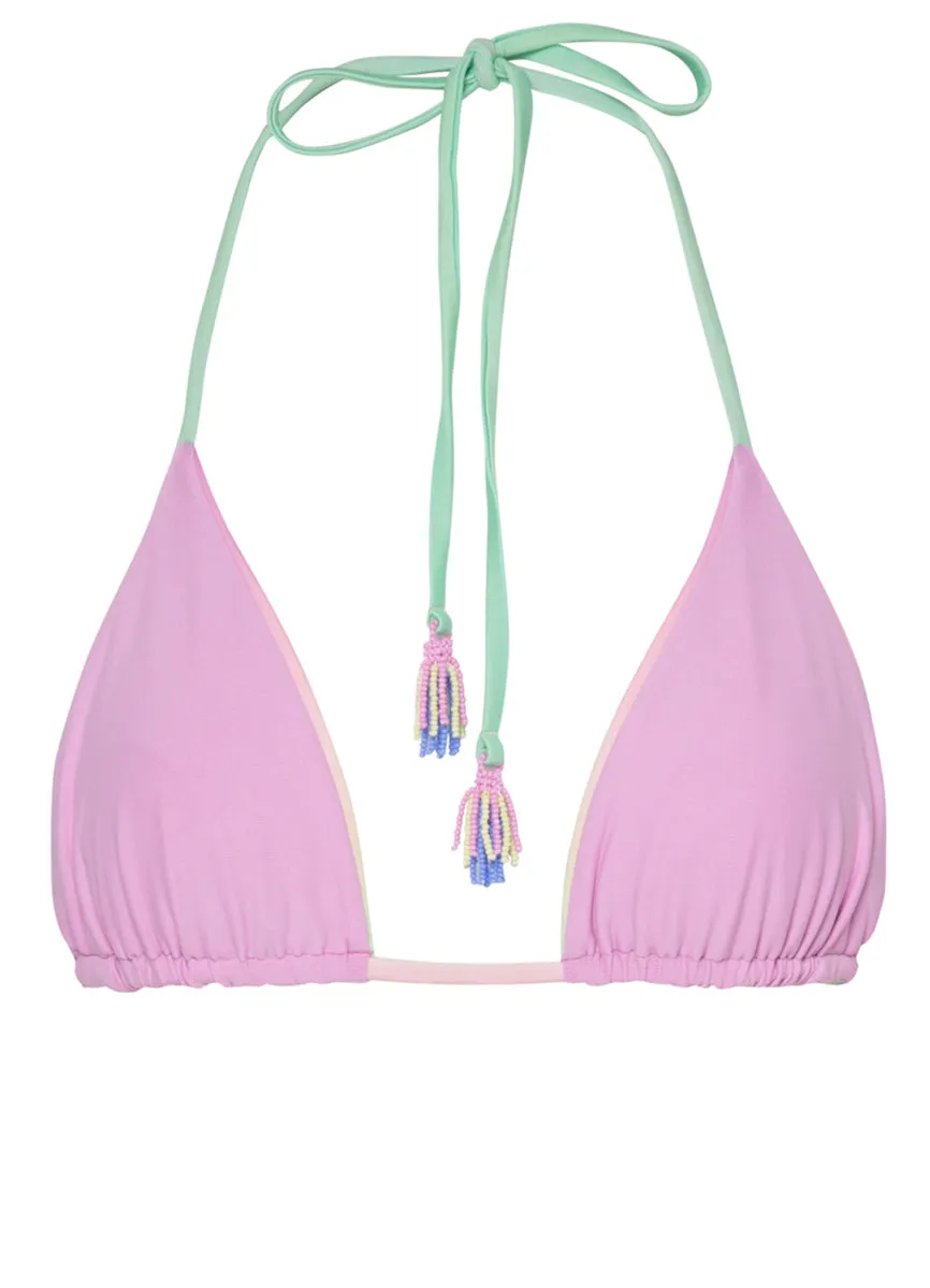 Maaji Candy Palms Balmy Sliding Triangle Bikini Top