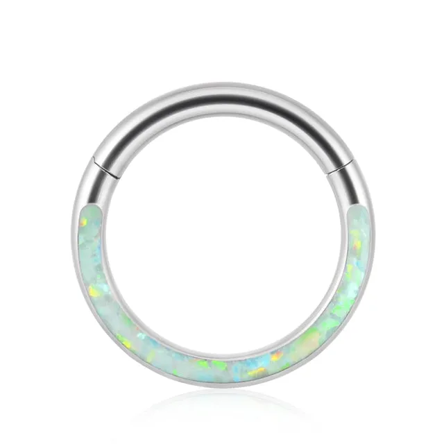 Magical Iridescent Clicker Hoops | 18g