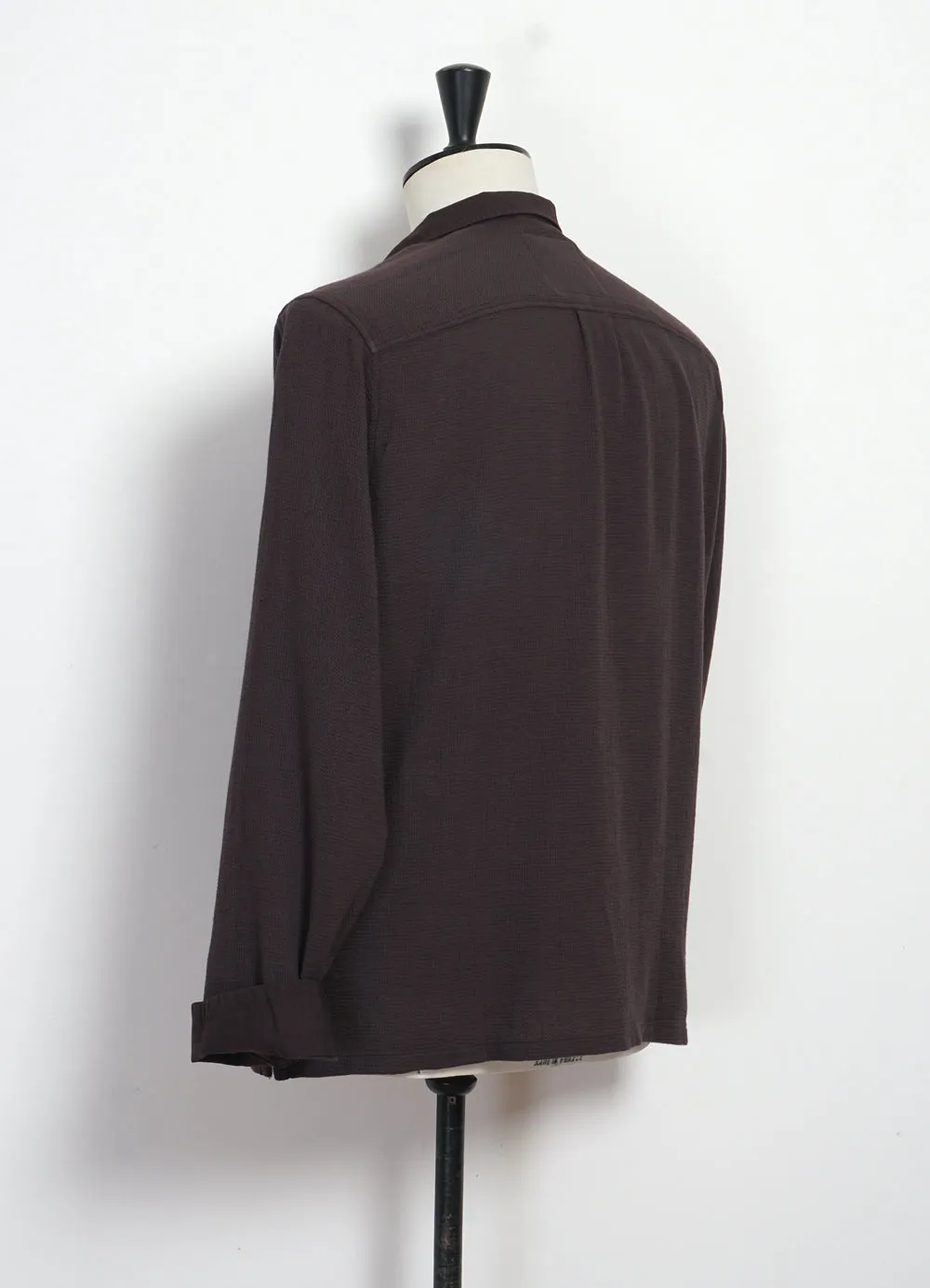 MARIUS | Casual Gauze Pull-on Shirt | Kalamata