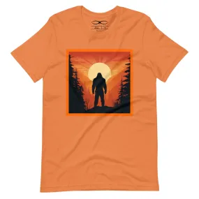 Men's Bigfoot And Sunset Graphic T-Shirt