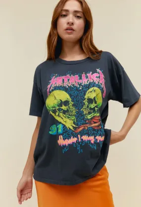 Metallica Wherever I May Roam Merch Tee-Vintage Black