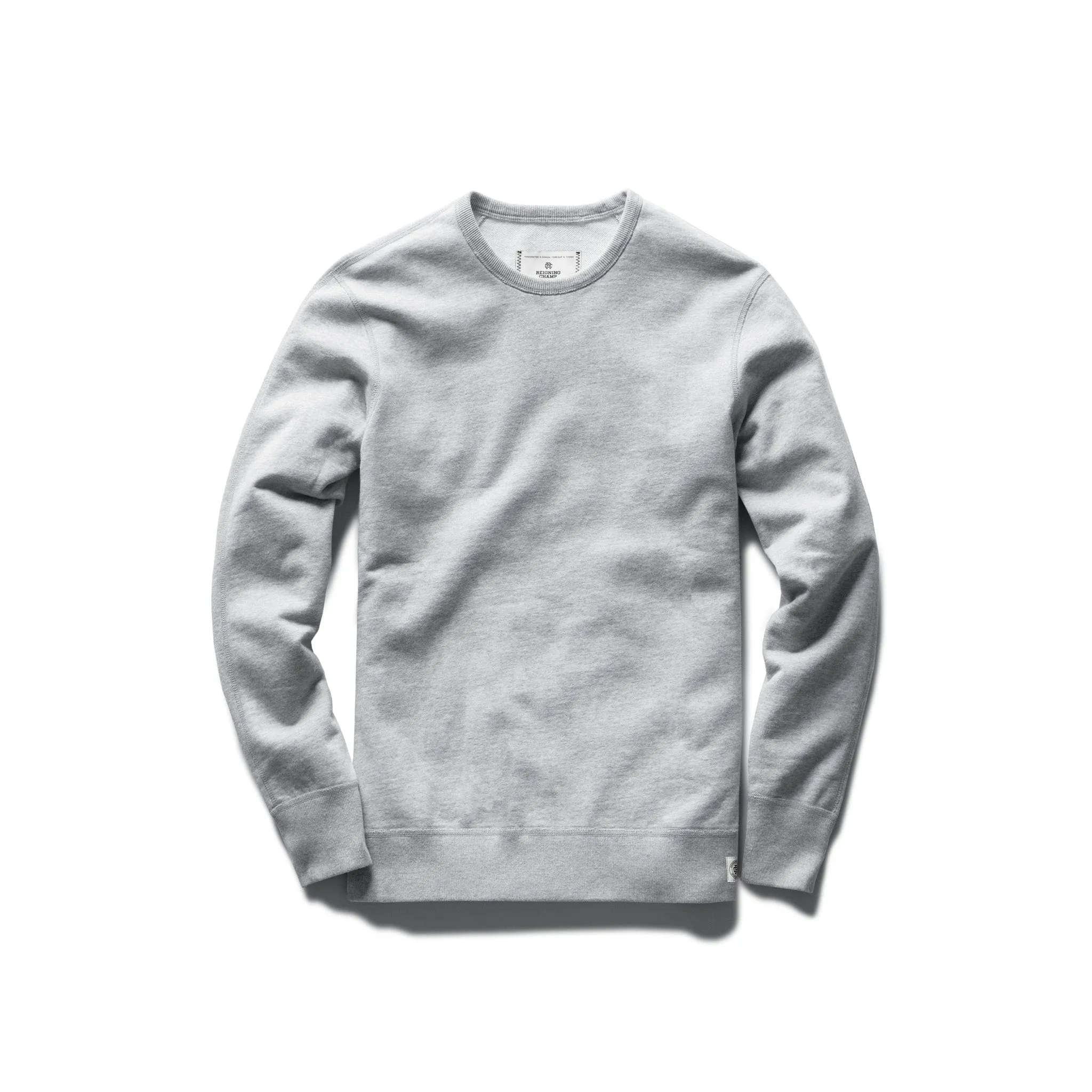 Midweight Terry Slim Crewneck