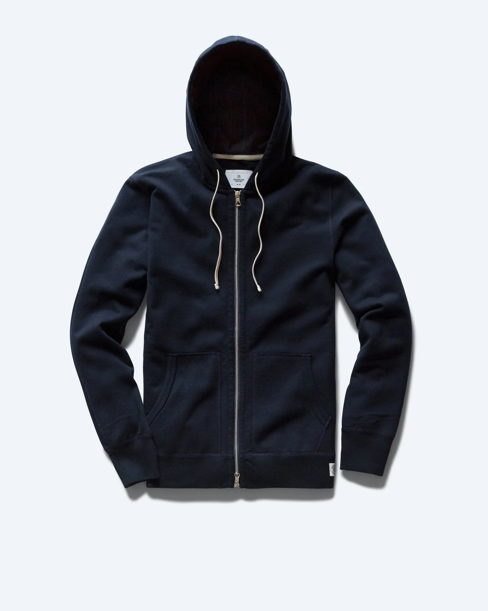 Midweight Terry Slim Zip Hoodie