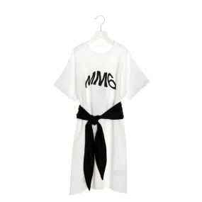 MM6 MAISON MARGIELA Logo Printed Dress