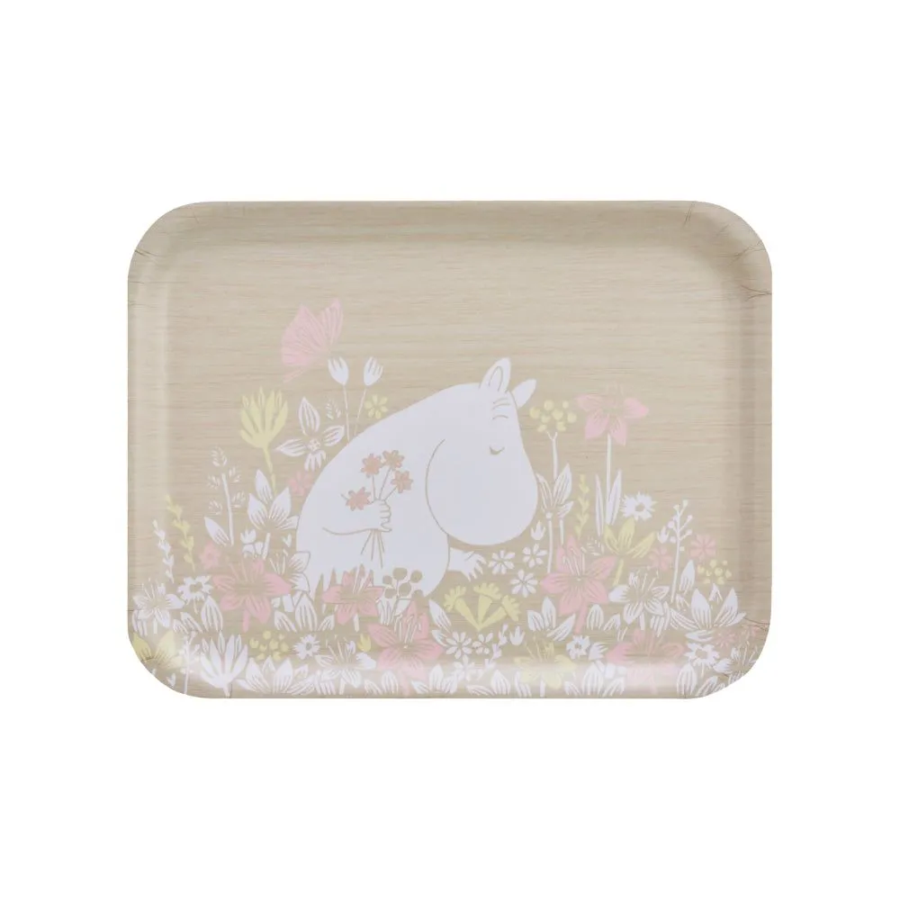 Moomin Flower Field Tray 36x28cm - Muurla