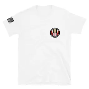 OIF and OEF Veteran with US Flag Short-Sleeve Unisex T-Shirt