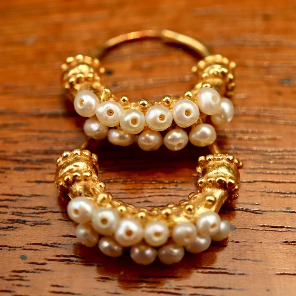 Pearl Gypsy Earrings