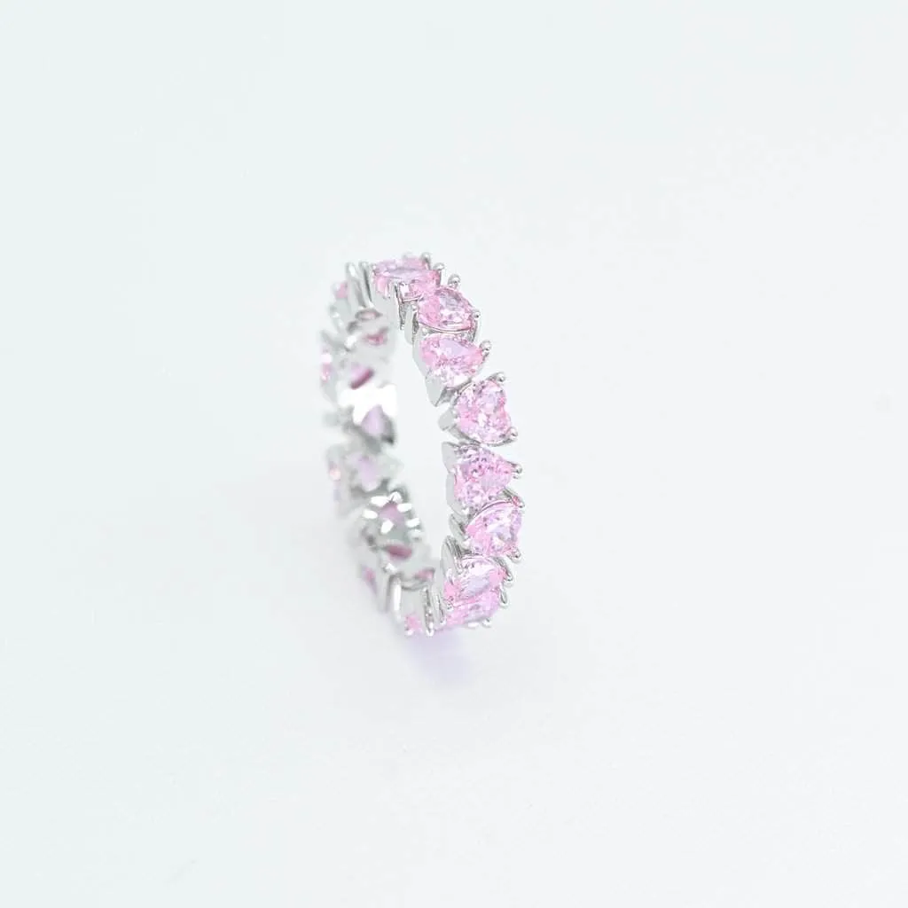 Pink Heart Ring