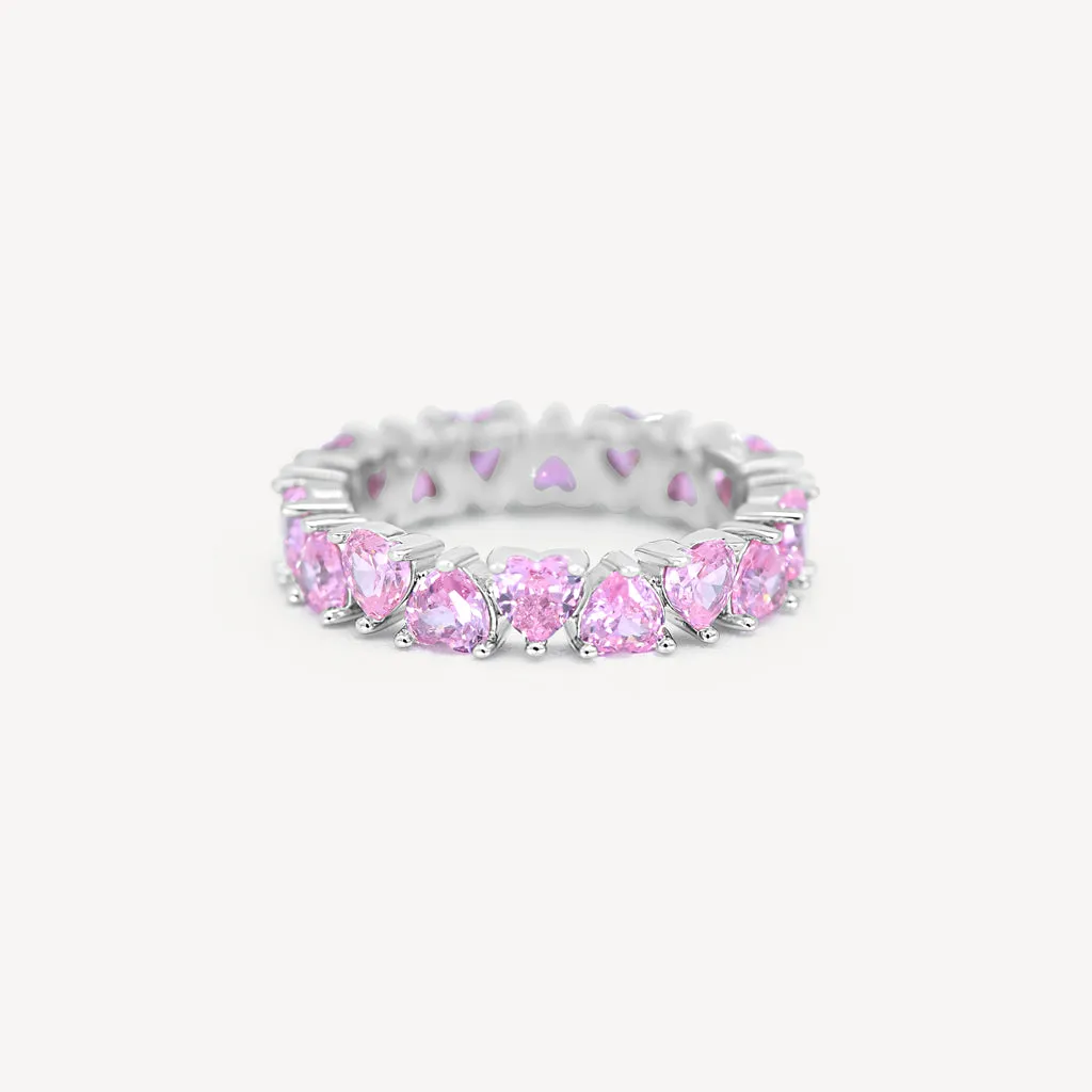 Pink Heart Ring