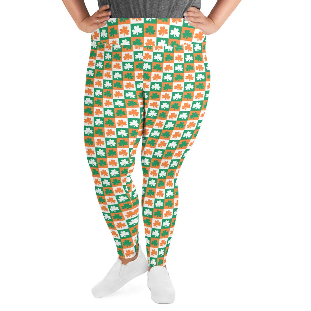 Plus Size Leggings St Patrick's Day