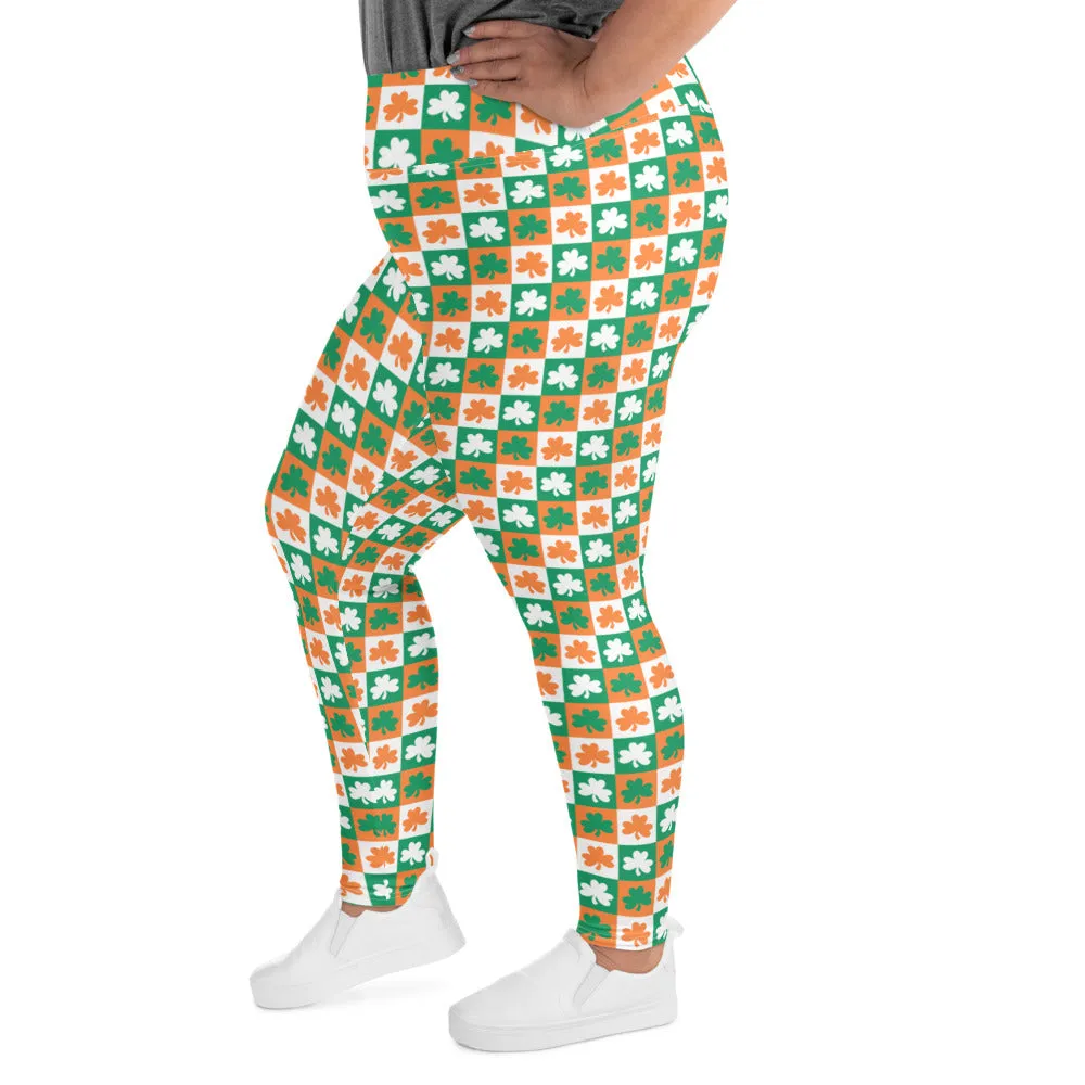 Plus Size Leggings St Patrick's Day