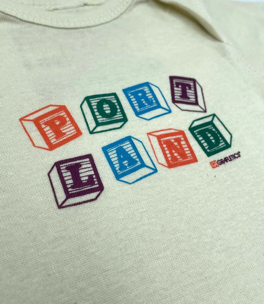 Portland Blocks Onesie