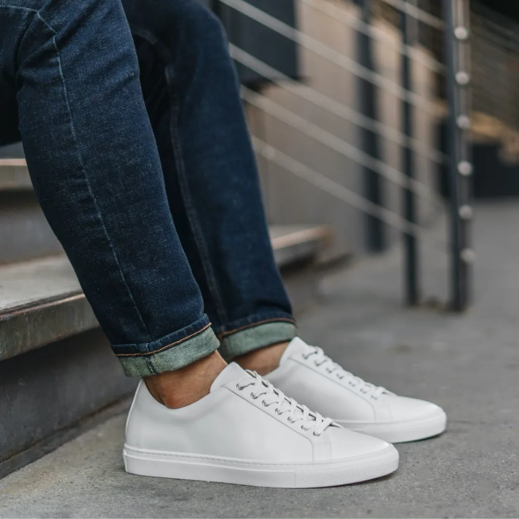 Premier Low Top | White