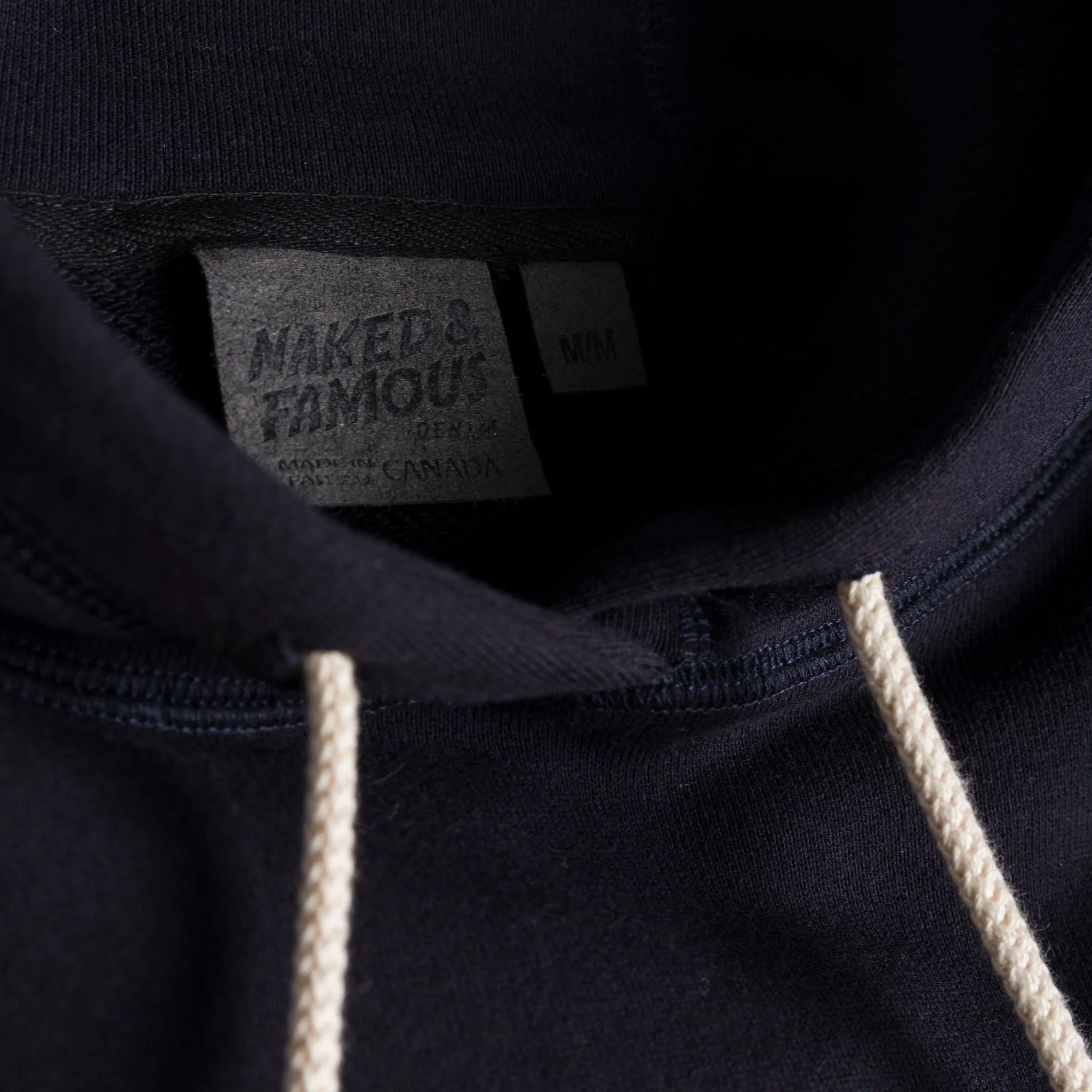 Pullover Hoodie - Heavyweight Terry - Navy