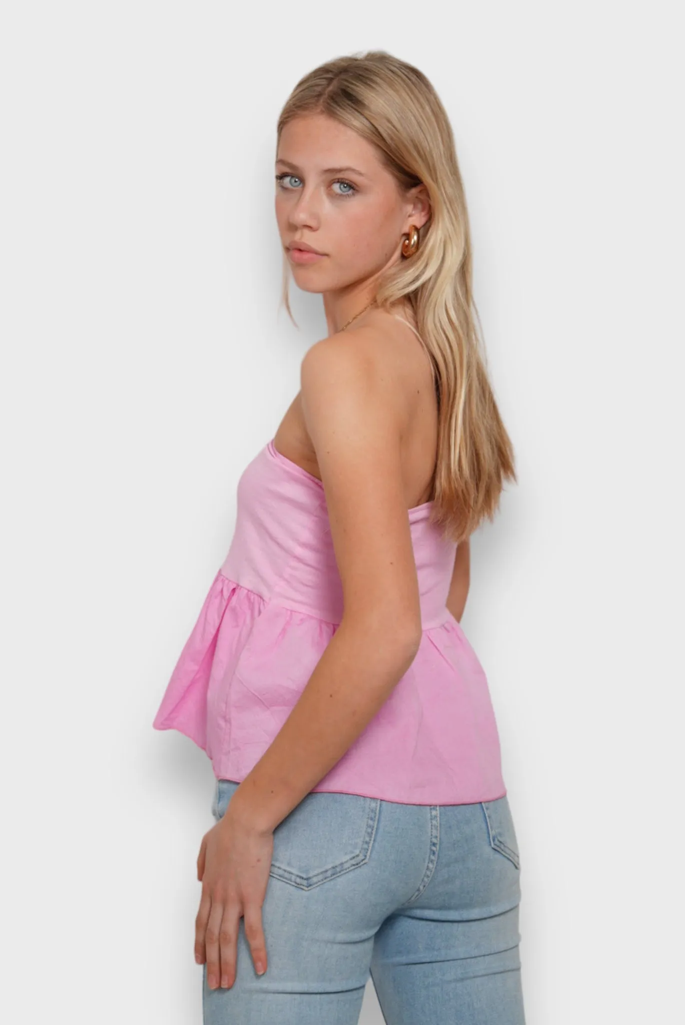 "Liv" top pink