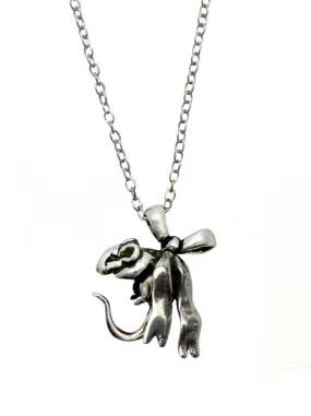 Rat Bow Necklace