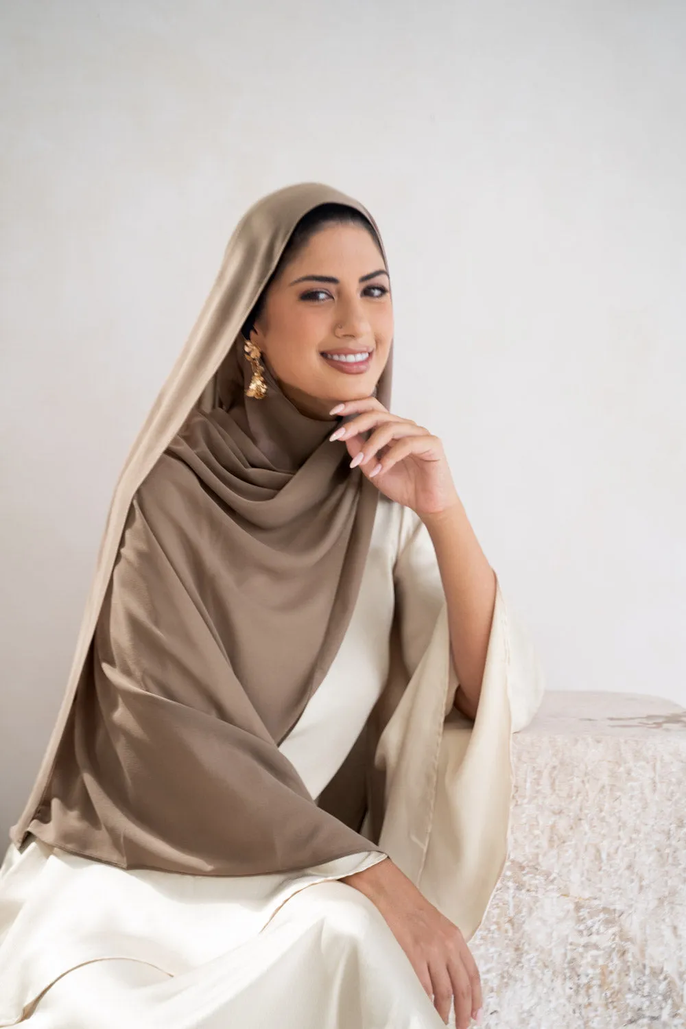 refined espresso hijab-Colour 24