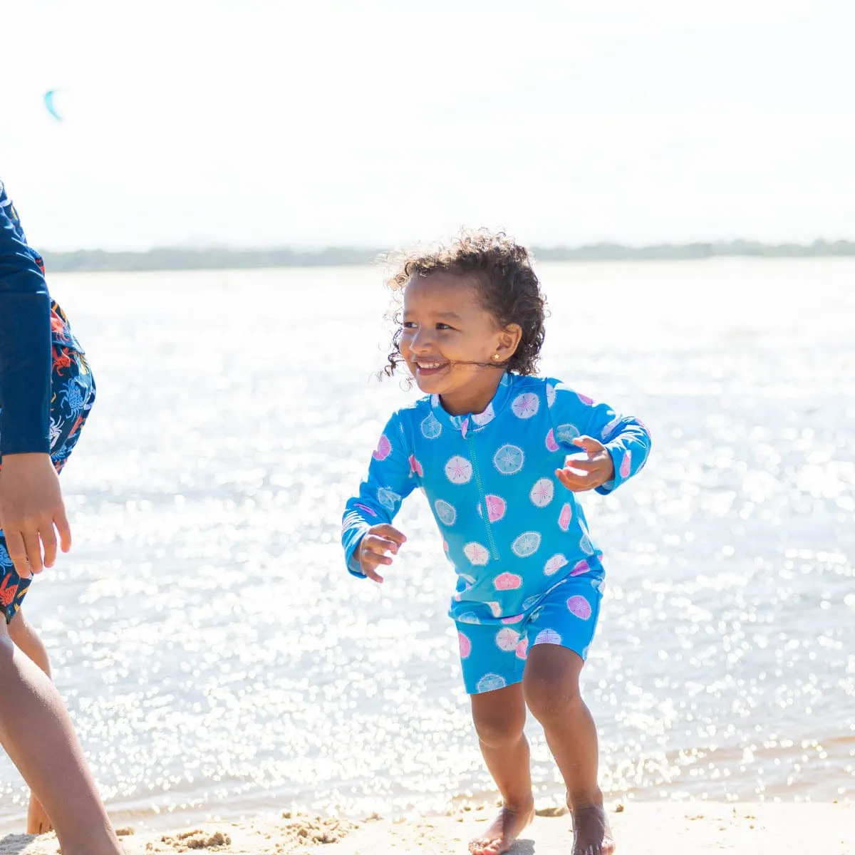 Sand Dollar Toddler Sunsuit