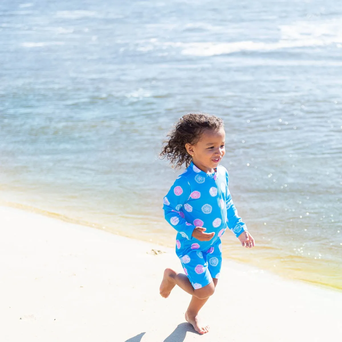 Sand Dollar Toddler Sunsuit