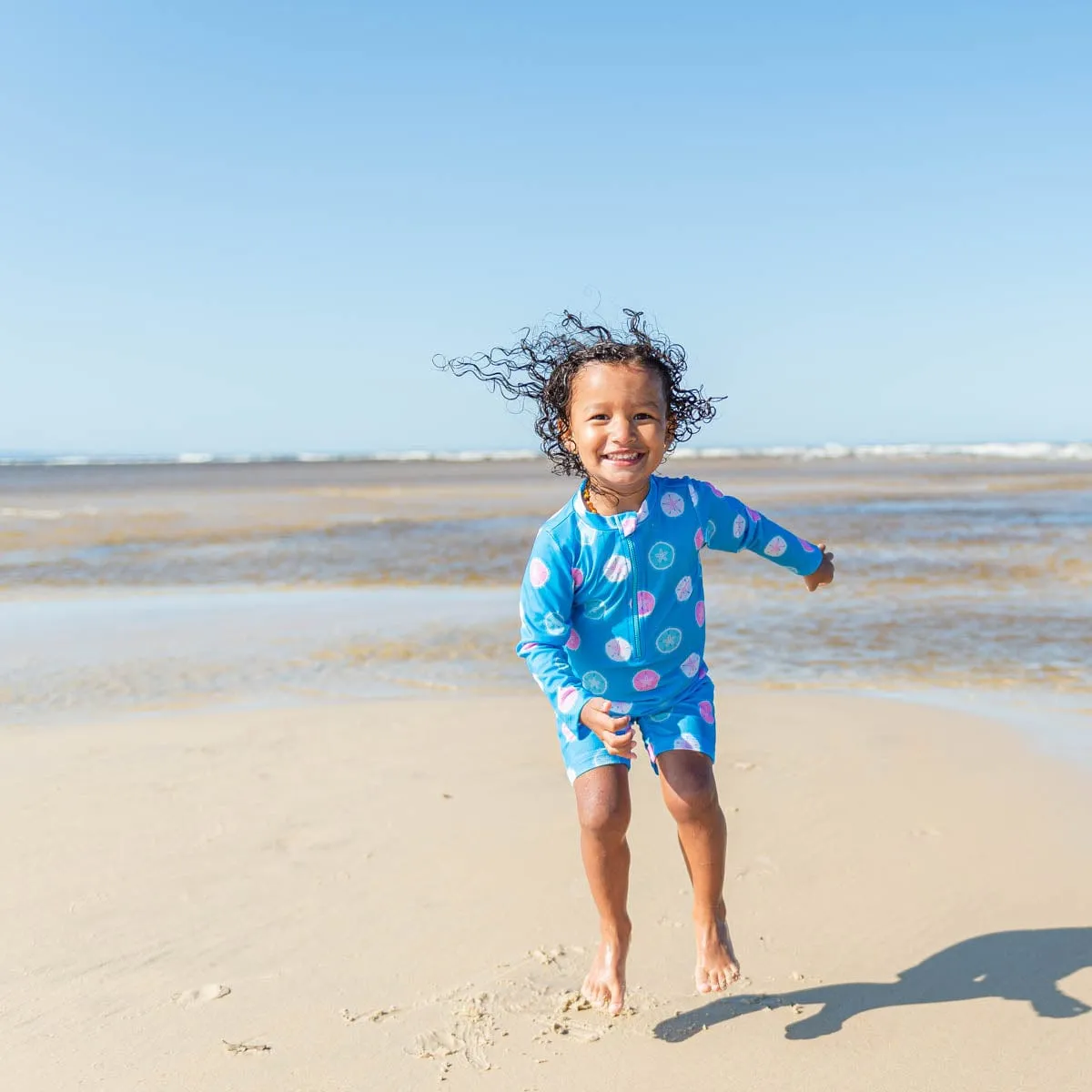 Sand Dollar Toddler Sunsuit