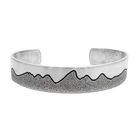 Simple Tetons Cuff Bracelet