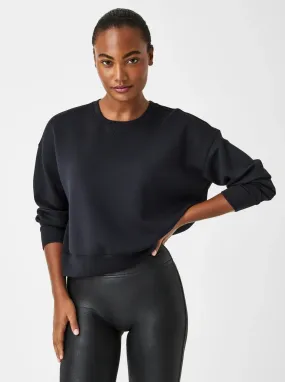 Spanx AirEssentials Crew - Very Black