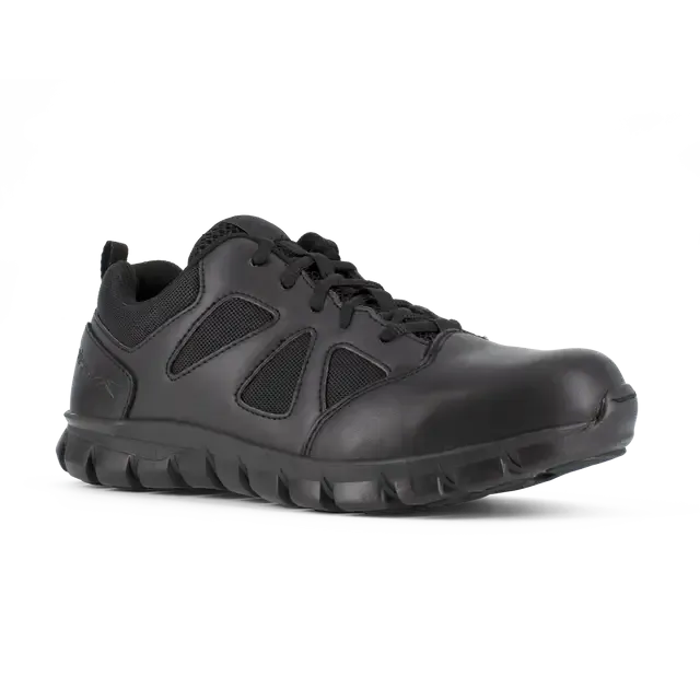 Sublite Cushion Soft-Toe Tactical Shoe Black