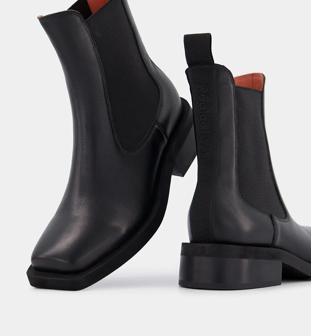 Tomorrow Square Toe Chelsea Boot | Black