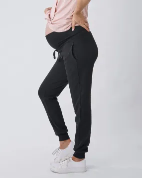 Ultimate Comfort Maternity Sweatpants in Black