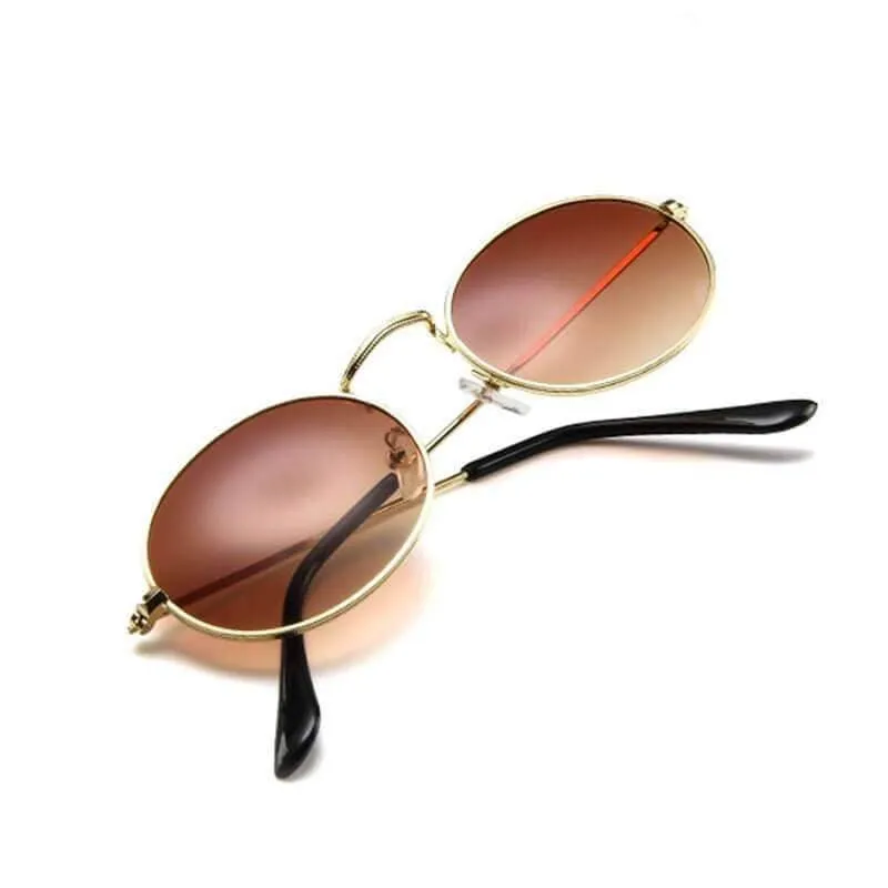 Women's Metal Round Frame glasses