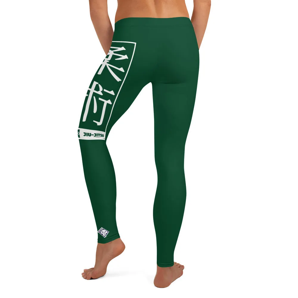 Women's Yoga Pants Workout Leggings For Jiu Jitsu 008 - Sherwood Forest