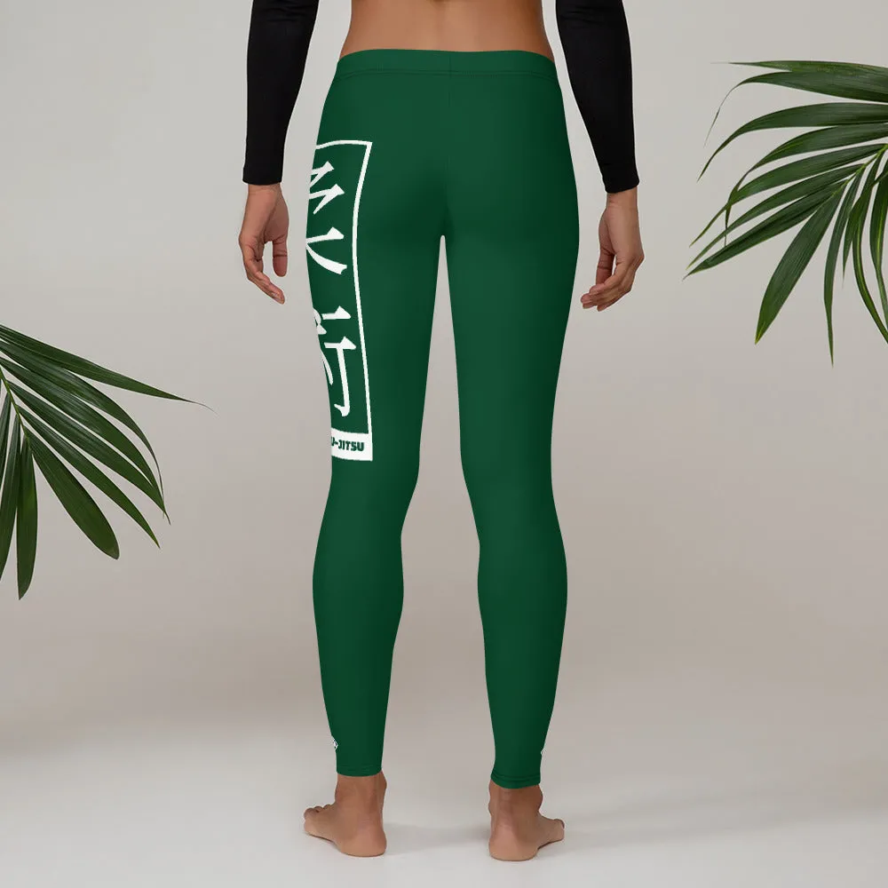 Women's Yoga Pants Workout Leggings For Jiu Jitsu 008 - Sherwood Forest