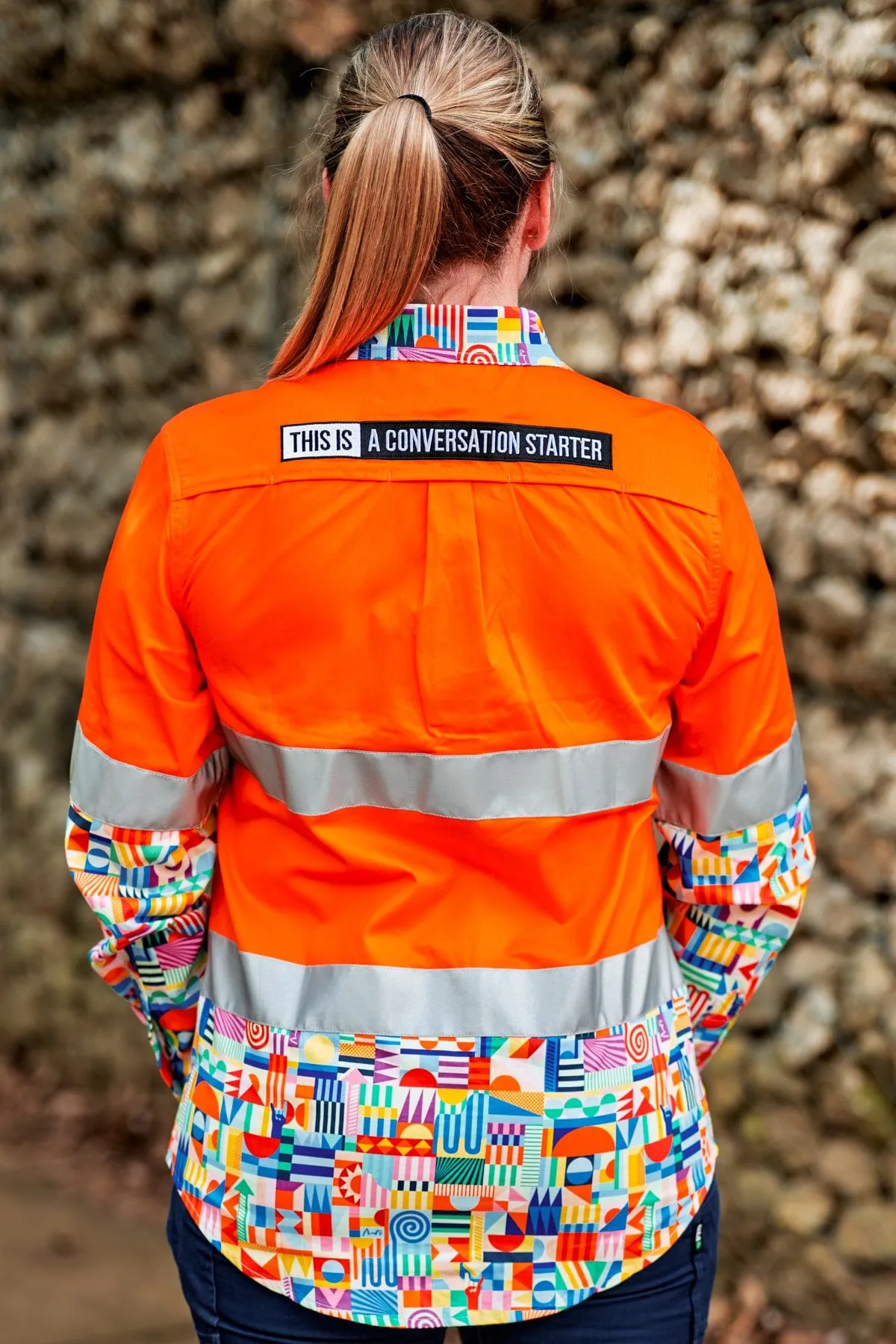 Women's Ziggy Orange Day/Night Hi Vis 2.0 Workshirt