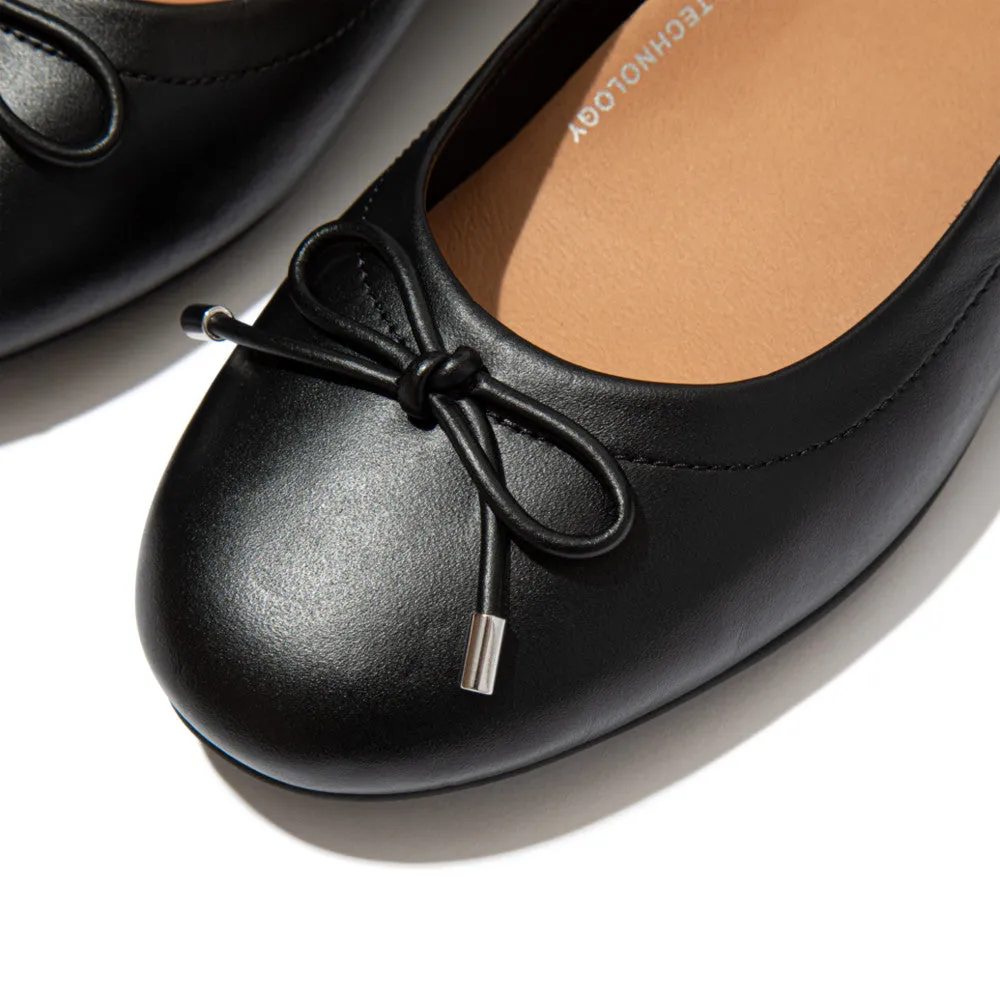 รองเท้าคัทชู ผู้หญิง รุ่น ALLEGRO BOW LEATHER BALLET FLATS