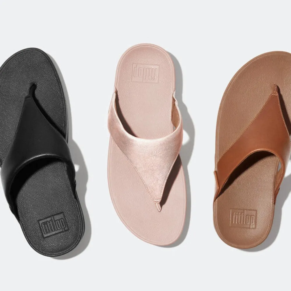 รองเท้าแตะแบบหูหนีบ ผู้หญิง รุ่น LULU LEATHER TOE-POST SANDALS